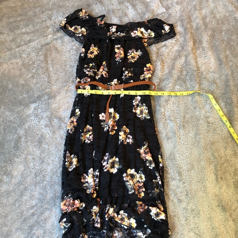 NB Lace floral midi dress